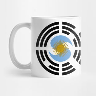 Korea Argentinian Multinational Patriot Flag Series Mug